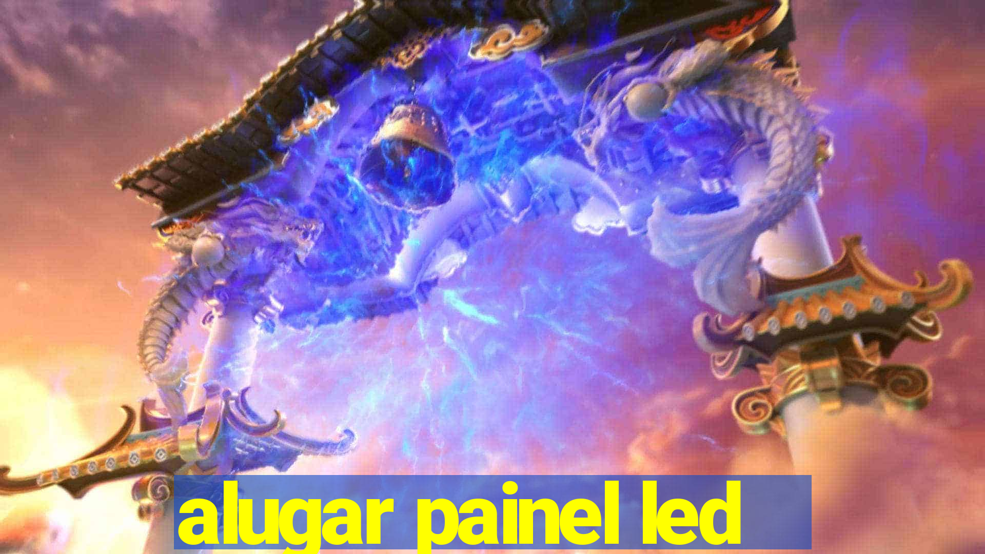 alugar painel led